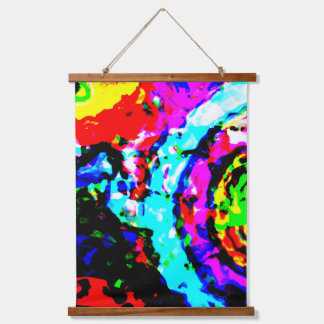 Tapisserie Suspendue Chien de perles : l'oeil du spectateur