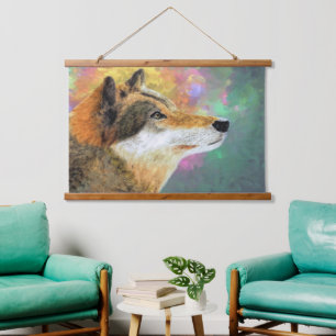 Tapisserie Suspendue Chien Husky Lou Lou