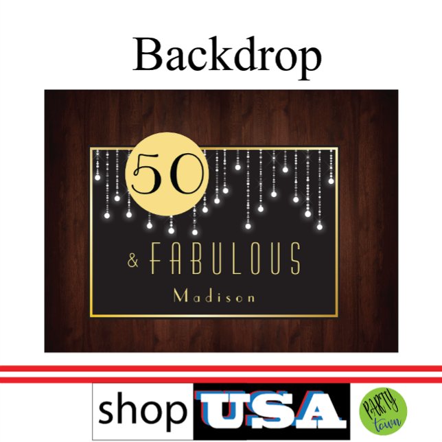 Tapisserie Suspendue Cinquante et fabuleux : String Lights Anniversaire (Never arrive empty-handed. If you’re going to a family dinner, bring a bottle of wine.)