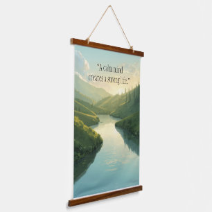 Tapisserie Suspendue Citation motivante et inspirante pour décoration m