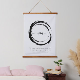 Tapisserie Suspendue Citation zen : Sagesse et méditation