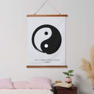 Tapisserie Suspendue Citation zen : Sagesse et méditation