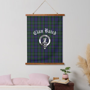 Tapisserie Suspendue Clan écossais Baird Crest Tartan