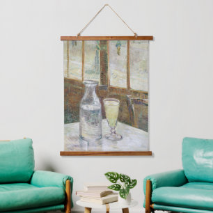 Tapisserie Suspendue Classique Van Gogh Café Paris Absinthe Art