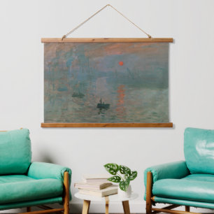 Tapisserie Suspendue Claude Monet Impression Soleil Levant Impression a