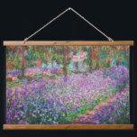 Tapisserie Suspendue Claude Monet - Le jardin de l'artiste à Giverny<br><div class="desc">Jardin de l'artiste à Giverny / Le Jardin de l'artiste a Giverny - Claude Monet,  1900</div>