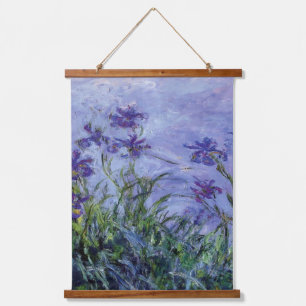 Tapisserie Suspendue Claude Monet Lilac Irises