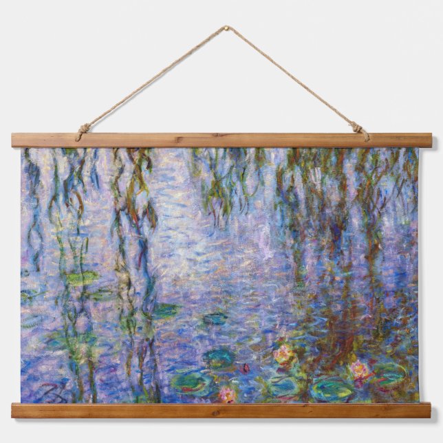 Tapisserie Suspendue Claude Monet - Lys d'eau (Devant)