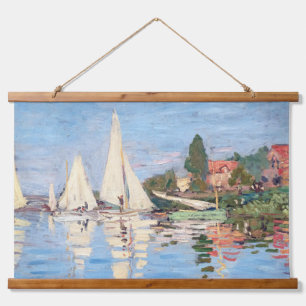 Tapisserie Suspendue Claude Monet - Regattas à Argenteuil