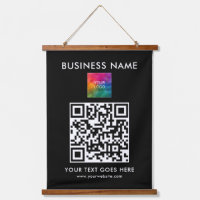 Code QR du logo de l'entreprise personnalisable