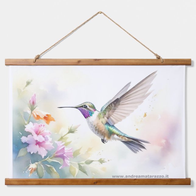 Tapisserie Suspendue Colibri (Devant)