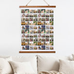 Tapisserie Suspendue Collage photo personnalisé 80<br><div class="desc">Créez votre propre tapisserie personnalisée de 80 photos</div>