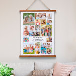 Tapisserie Suspendue Collage photo simple 19 personnalisé<br><div class="desc">Créez un collage photo couleur personnalisé 26x36" en utilisant ce modèle facile à télécharger avec 19 images de différentes formes et tailles et votre texte personnalisé dans votre choix de styles de police et de couleur contre un arrière - plan blanc modifiable. Commémorez une occasion spéciale, un anniversaire ou un...</div>