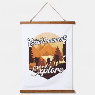 Tapisserie Suspendue Collecter Les Moments Et Explorer