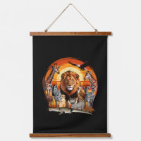 Conception de gardien de zoo Animaux africains Art