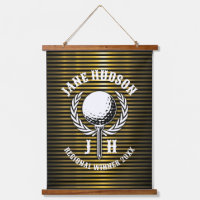 Conception élégante de monogramme de golf personna
