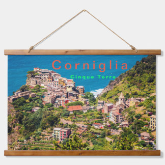 Tapisserie Suspendue Corniglia Cinque Terre Italie