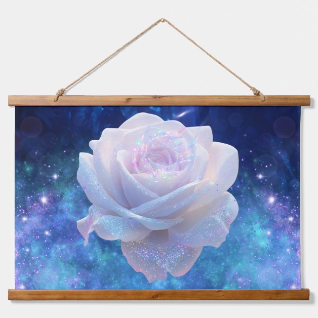 Tapisserie Suspendue Cosmic Flower Hanging Tapestry (Devant)