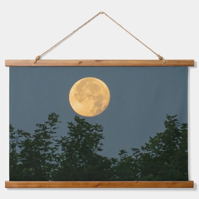 Tapisserie Suspendue Coucher de lune (Devant)