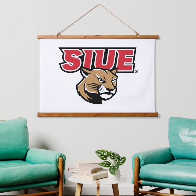 Tapisserie Suspendue Cougars de SIUE (Salon)