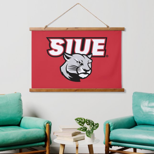 Tapisserie Suspendue Cougars de SIUE (Salon)