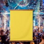 Tapisserie Suspendue Couleur uni jaune soleil | Classic Elegant<br><div class="desc">Couleur uni jaune soleil | Classique | Minimaliste | Élégant | tendance | Style | MARIAGE | Anniversaire | Cadeau</div>