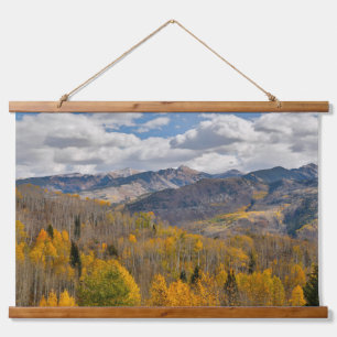 Tapisserie Suspendue Couleurs d'automne des trembles et des chênes Keeb
