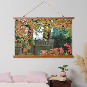 Tapisserie Suspendue Couleurs des feuilles en automne