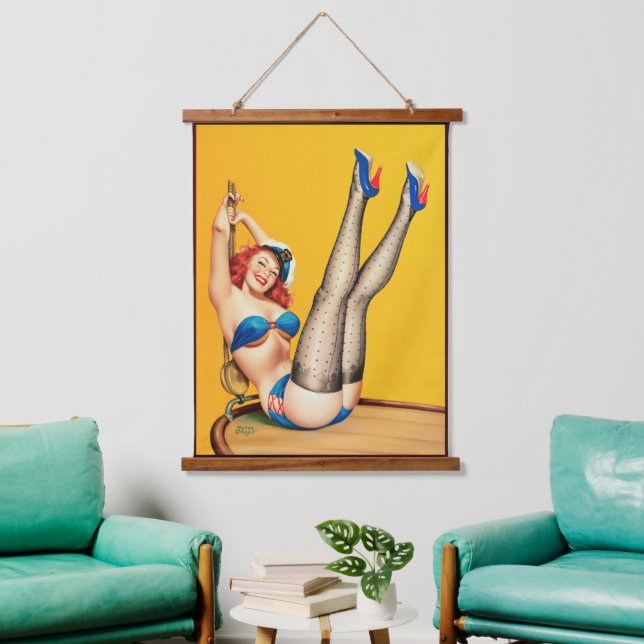 Tapisserie Suspendue Couverture de la pâte à modeler par Peter Driben (Salon)