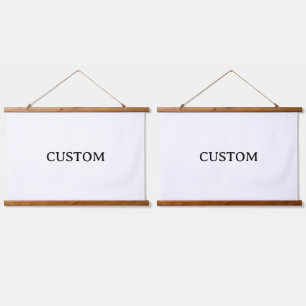 Tapisserie Suspendue Créez Votre Propre Promotion de Marque Simple 36"x