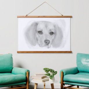 Tapisserie Suspendue Croquis beagle