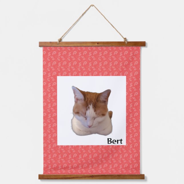 Tapisserie Suspendue Custom Photo and Name Japanese Scroll (Recto)