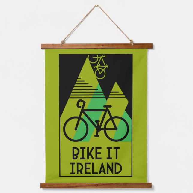 Tapisserie Suspendue Cyclisme Irlande (Recto)