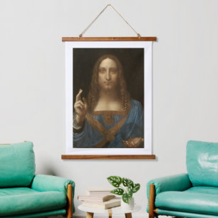 Tapisserie Suspendue Da Vinci, Sauveur du Monde, Salvator Mundi