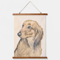 Dachshund (Longue) Peinture Chien Art original