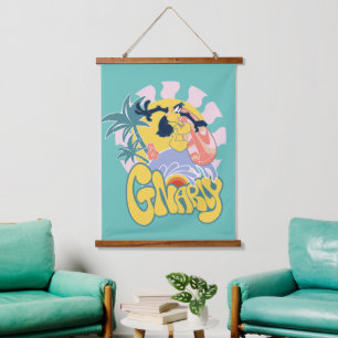 Tapisserie Suspendue DAFFY DUCK™ Surf - Gnarly