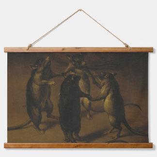 Tapisserie Suspendue Dancing Rats, par Ferdinand Kessel