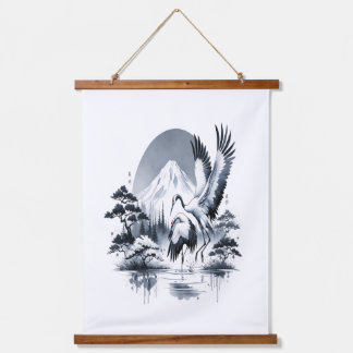 Tapisserie Suspendue "Danse de la Sandhill"