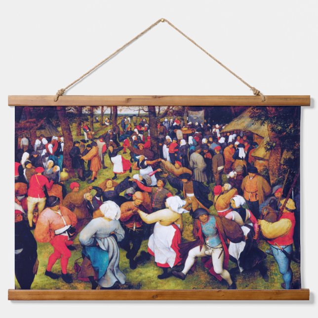 Tapisserie Suspendue Danse Mariage, Pieter Bruegel (Devant)