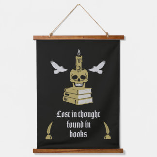 Tapisserie Suspendue Dark Academia Aesthetic