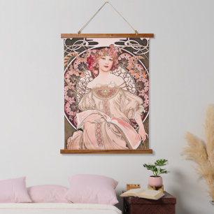 Tapisserie Suspendue Daydream par Alphonse Mucha