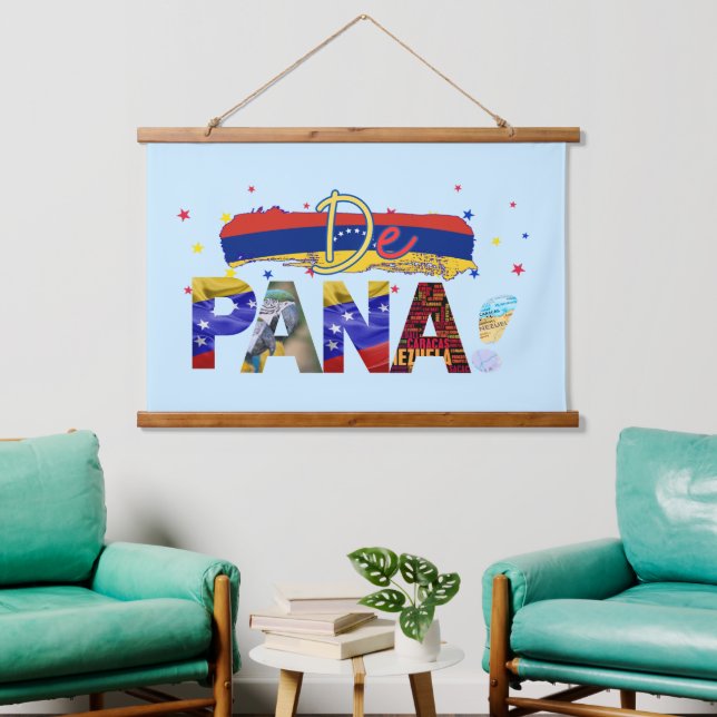 Tapisserie Suspendue De Pana Venezuela Slang Vénézuélien Amateurs de cu (Salon)