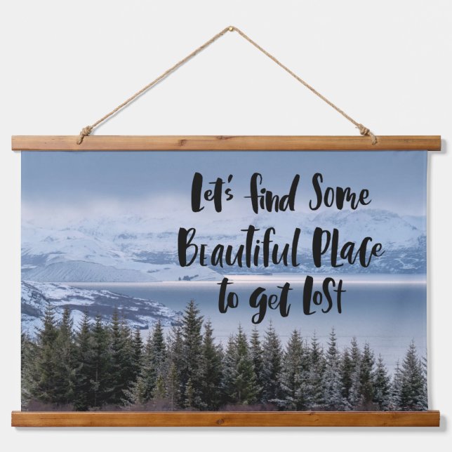 Tapisserie Suspendue Découvrez la sérénité (Devant)