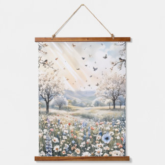 Tapisserie Suspendue Delicate Botanical Wall Art Print