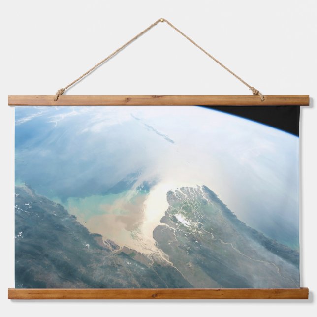 Tapisserie Suspendue Delta De La Rivière Irrawaddy En Birmanie (Myanmar (Devant)