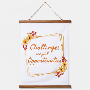 Tapisserie Suspendue des affirmations positives pour les femmes au trav