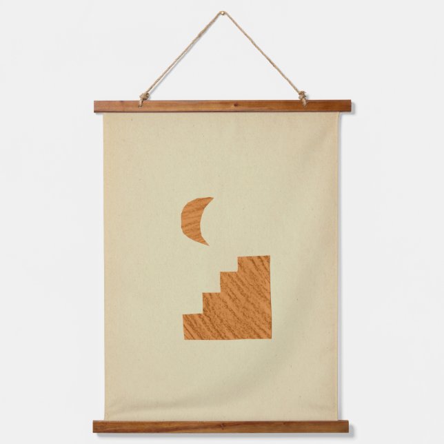 Tapisserie Suspendue d'inspiration marocaine (Recto)