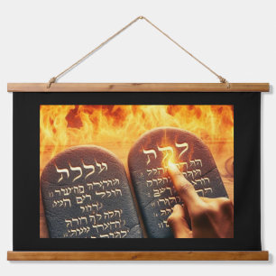 Tapisserie Suspendue Dix commandements