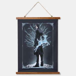 Tapisserie Suspendue Doe Patronus d'Anime Severus Snape