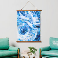 Dragon de Mosaïque Ciel Bleu